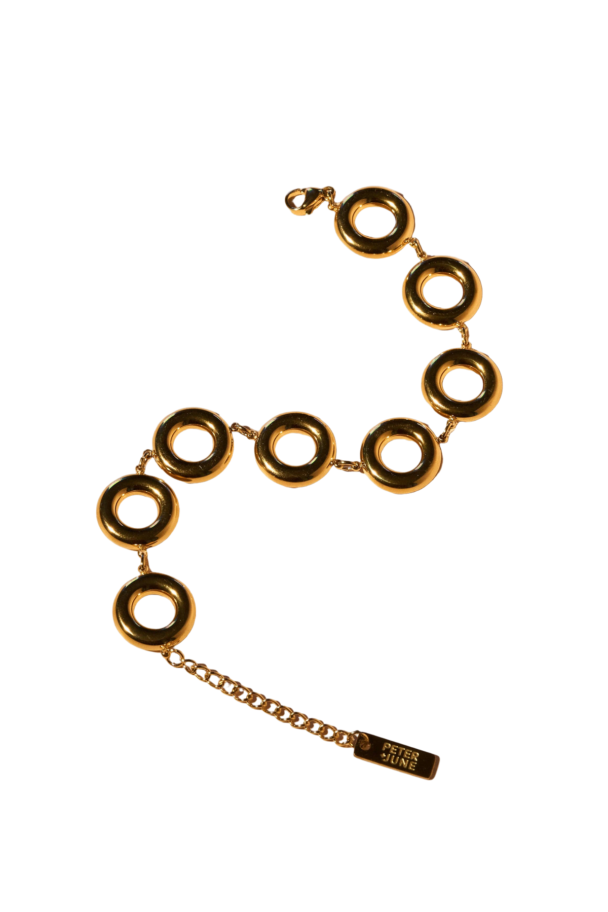 Looped In Bracelet - 18K Gold Plated