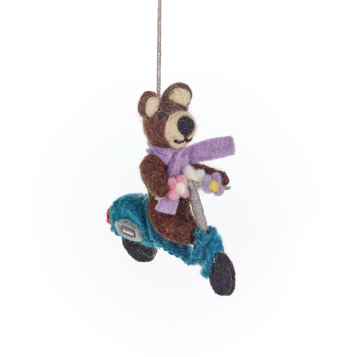 Felt Buttercup the Bear Ornament