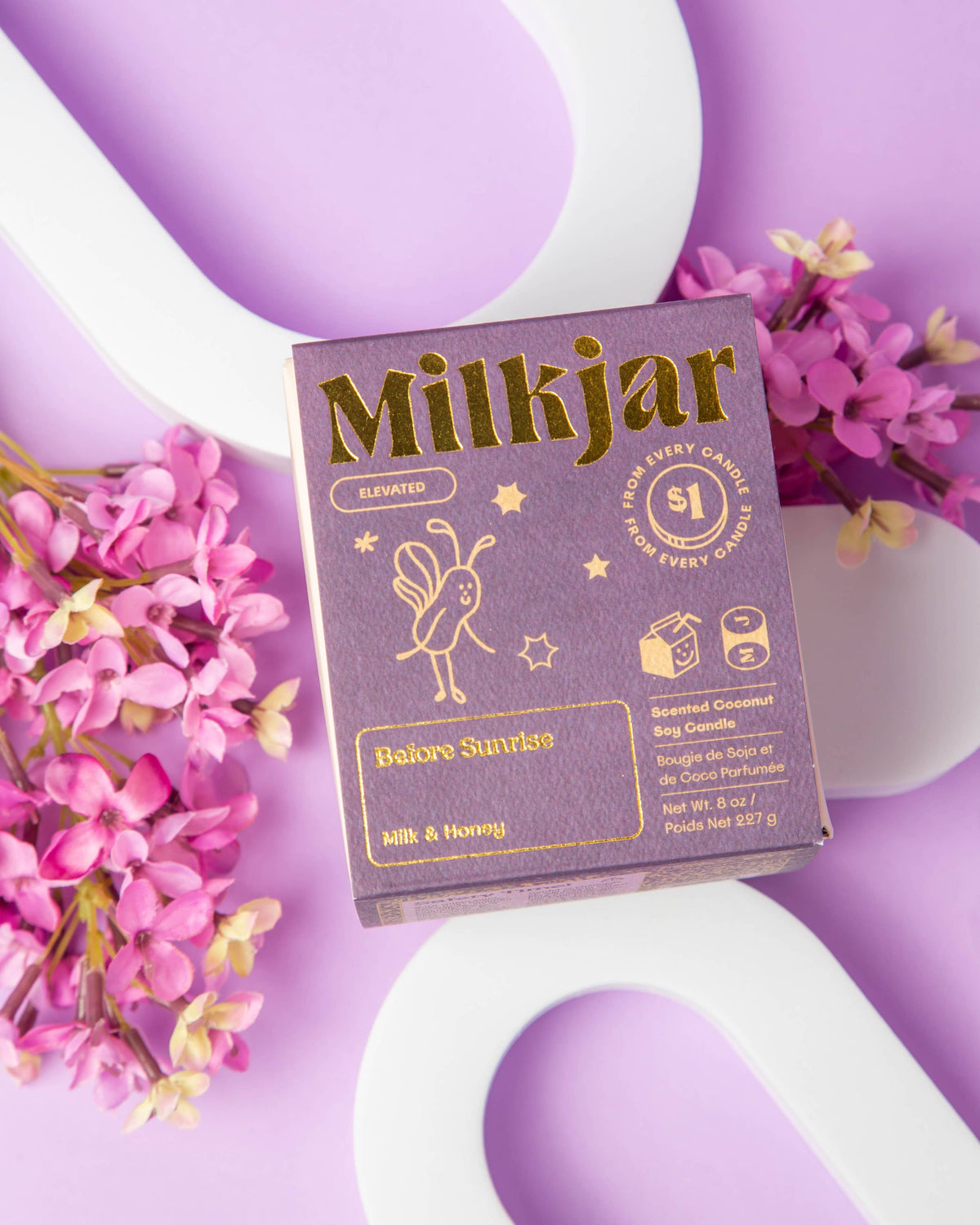 Before Sunrise - Milk &amp; Honey Coconut Soy 8oz Candle