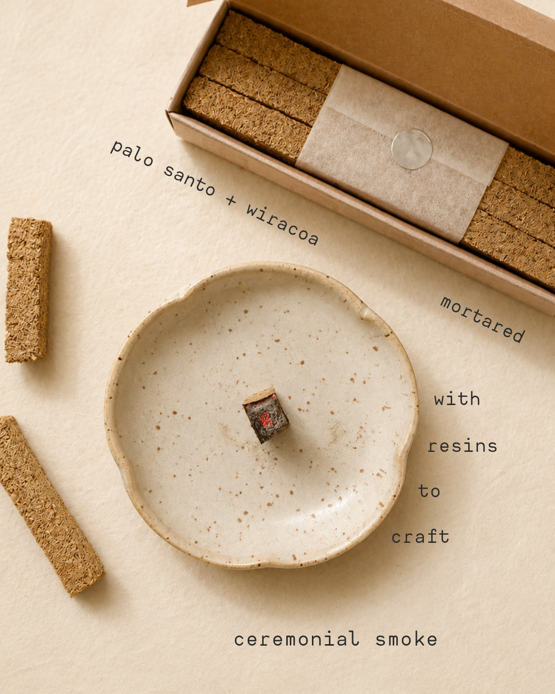 Palo Santo + Myrrh Incense Bars — Espíritus del Ande