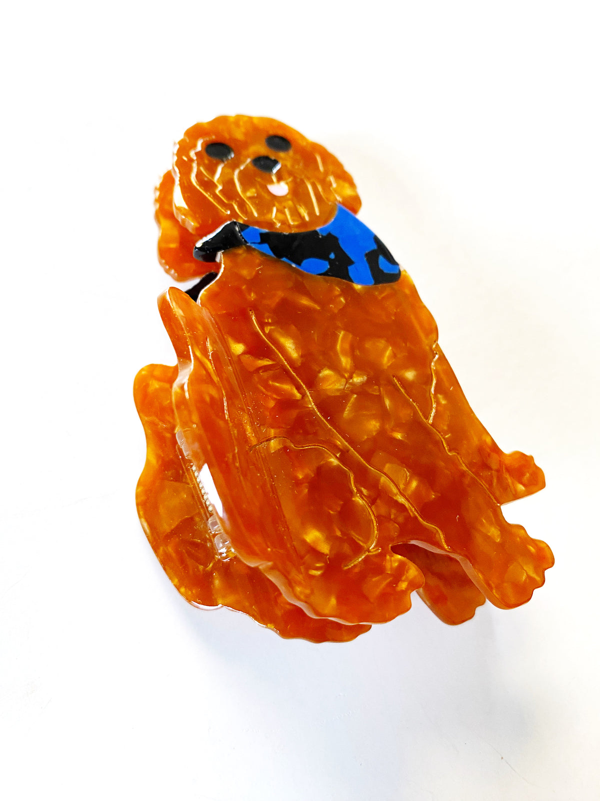 Golden Doodle Dog Claw Hair Clip