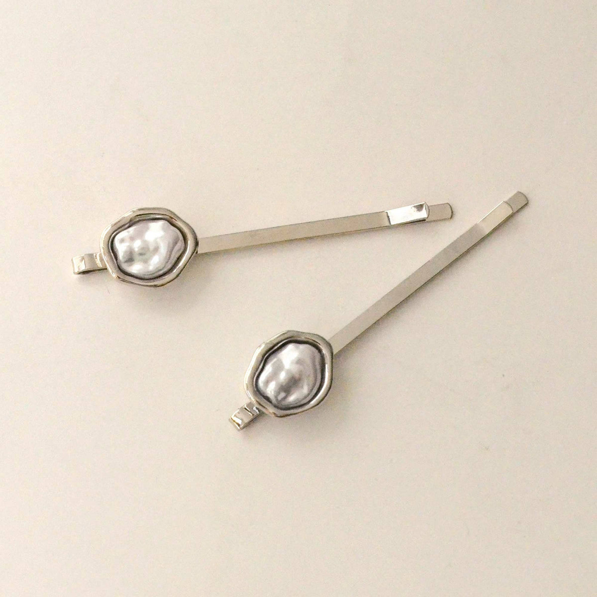 Freshwater Pearl Metal Hair Bobby Pins | Sold SINGLE
