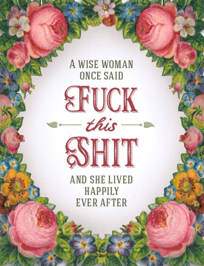 Wise Woman Funny Retirement/Breakup Card