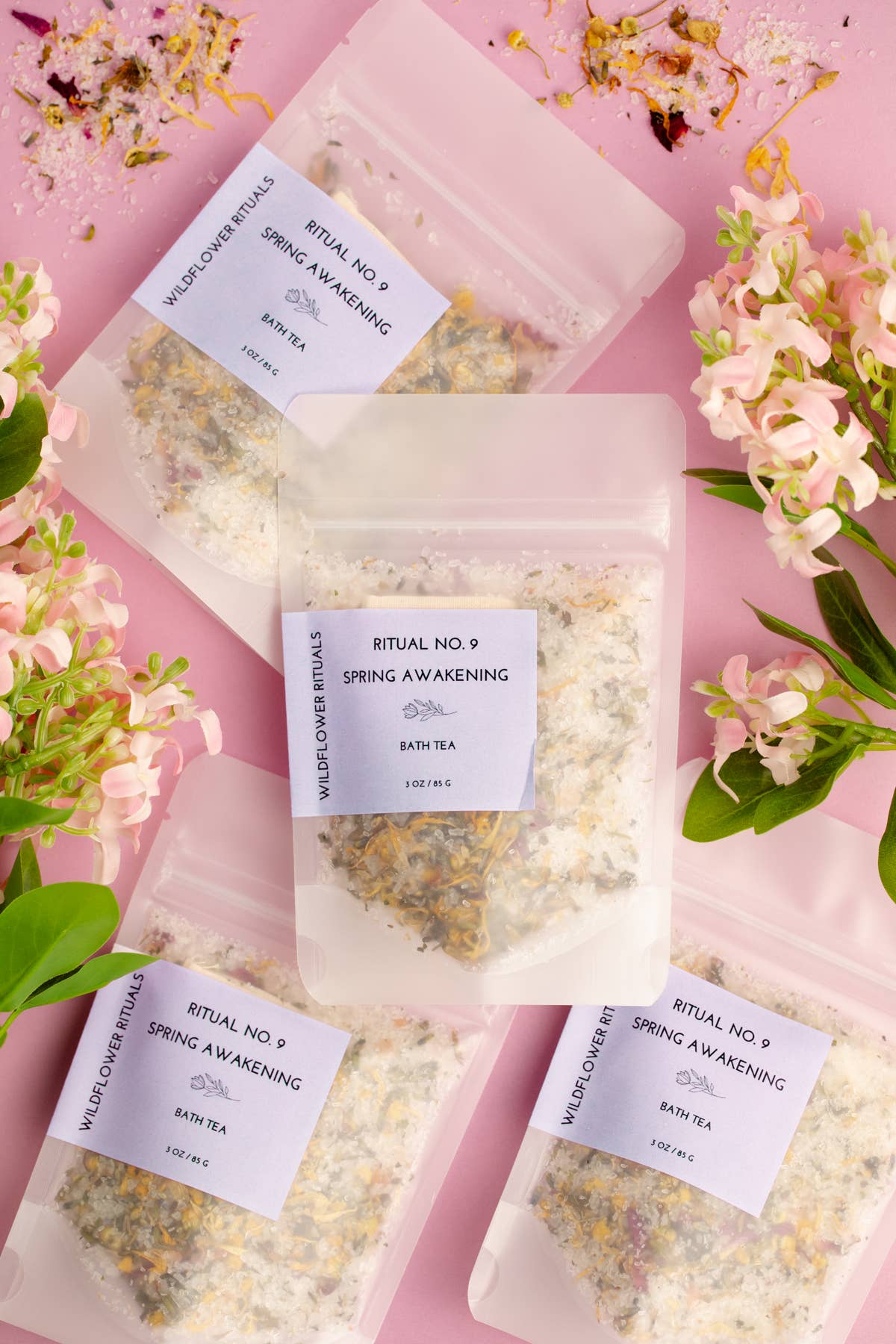Limited Edition: Spring Awakening Botanical Bath Tea - Chamomile Lemon Balm (No. 9)