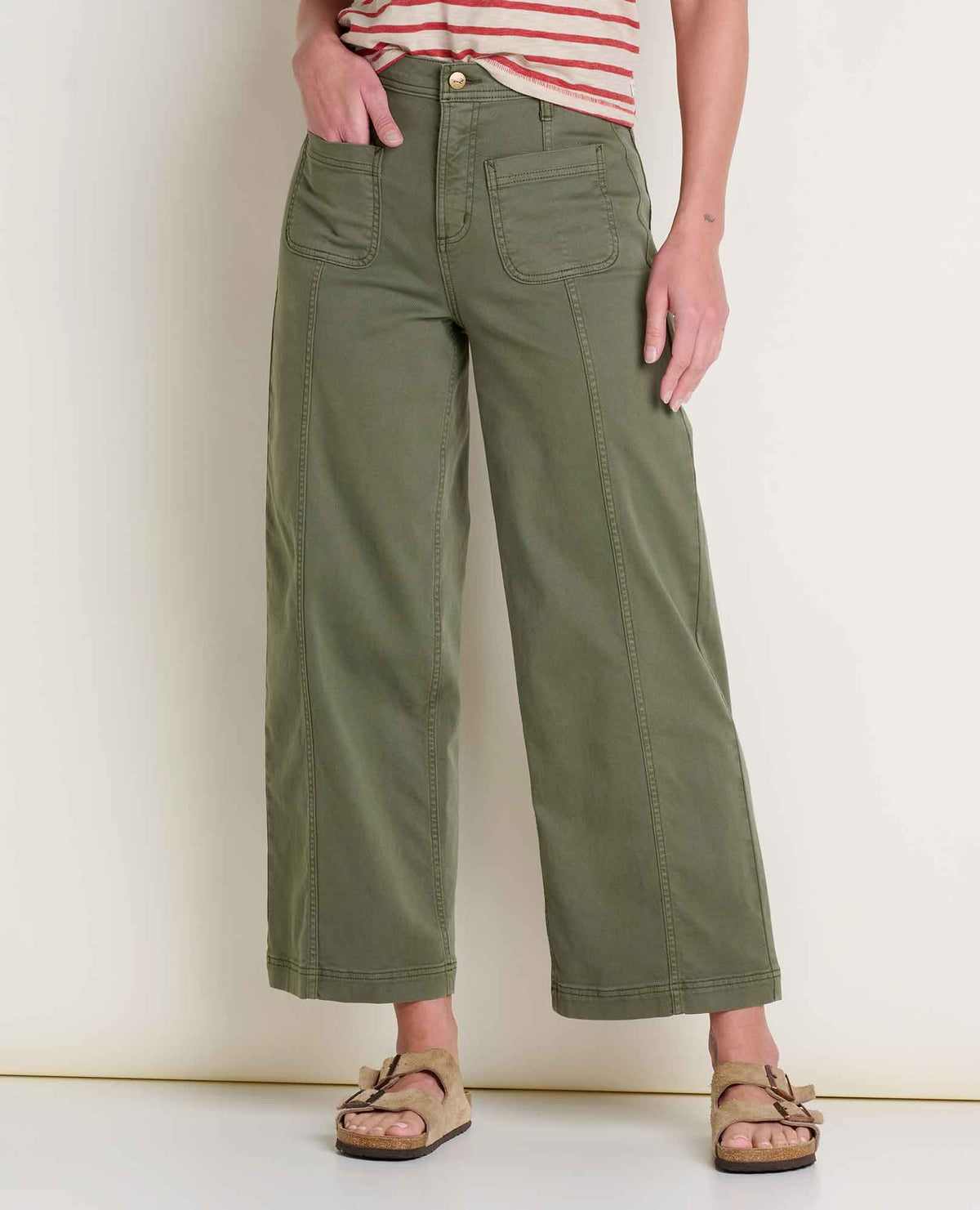 W’s Linden Canvas Pant - Beetle