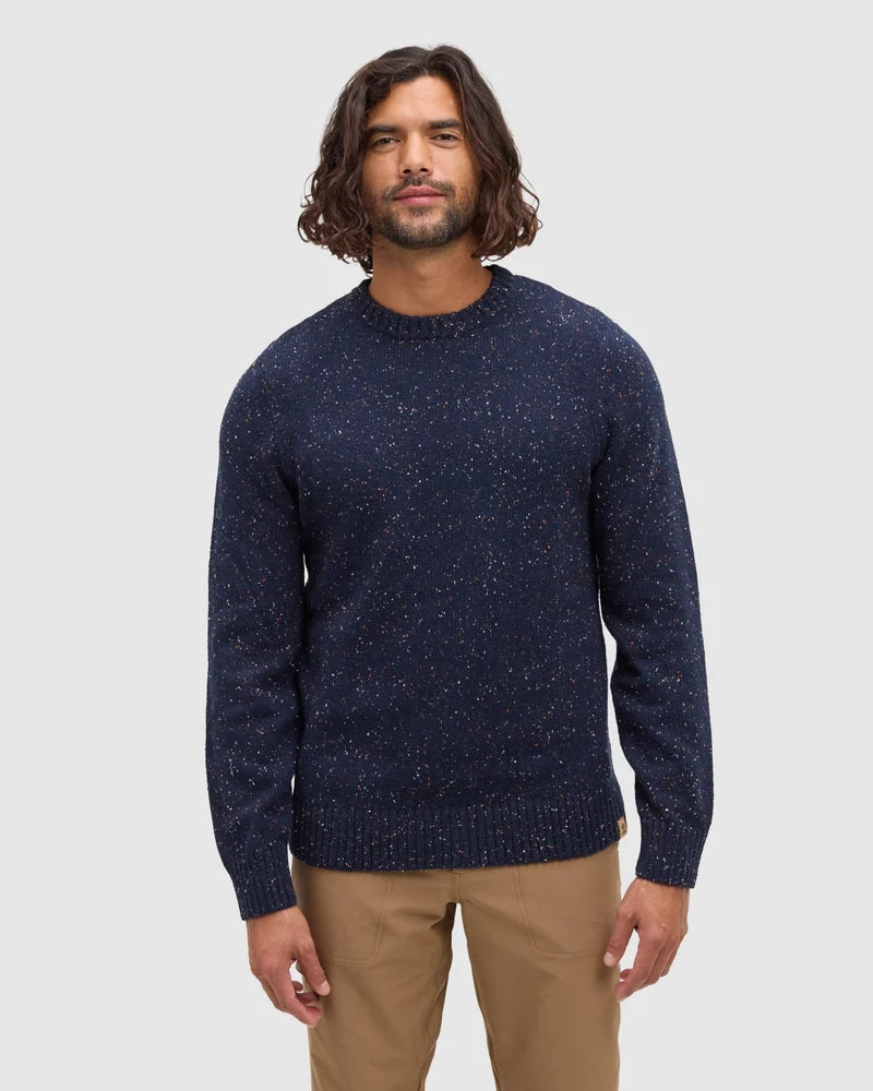 Rambler Fleck Sweater - Blue Horizon Fleck (F26)