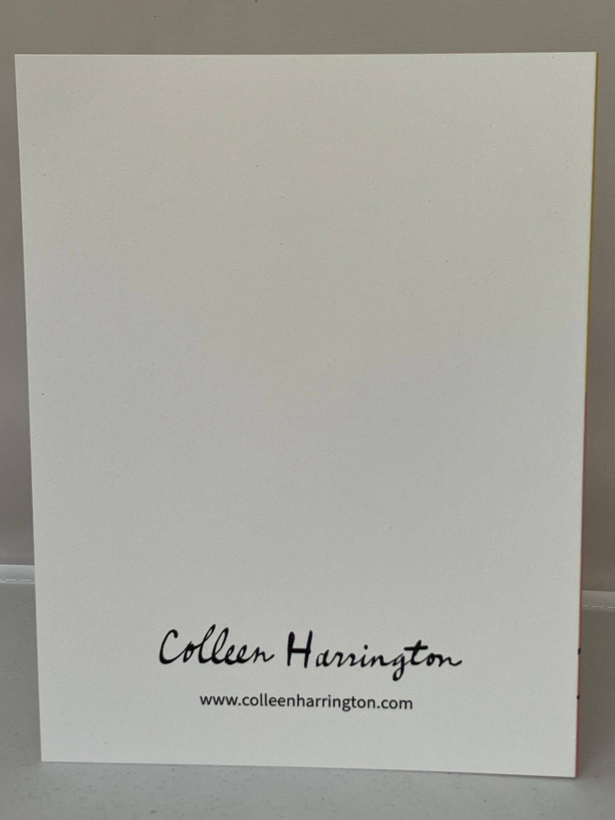 A2 Greeting Card - Happy Birthday Lady Yellow