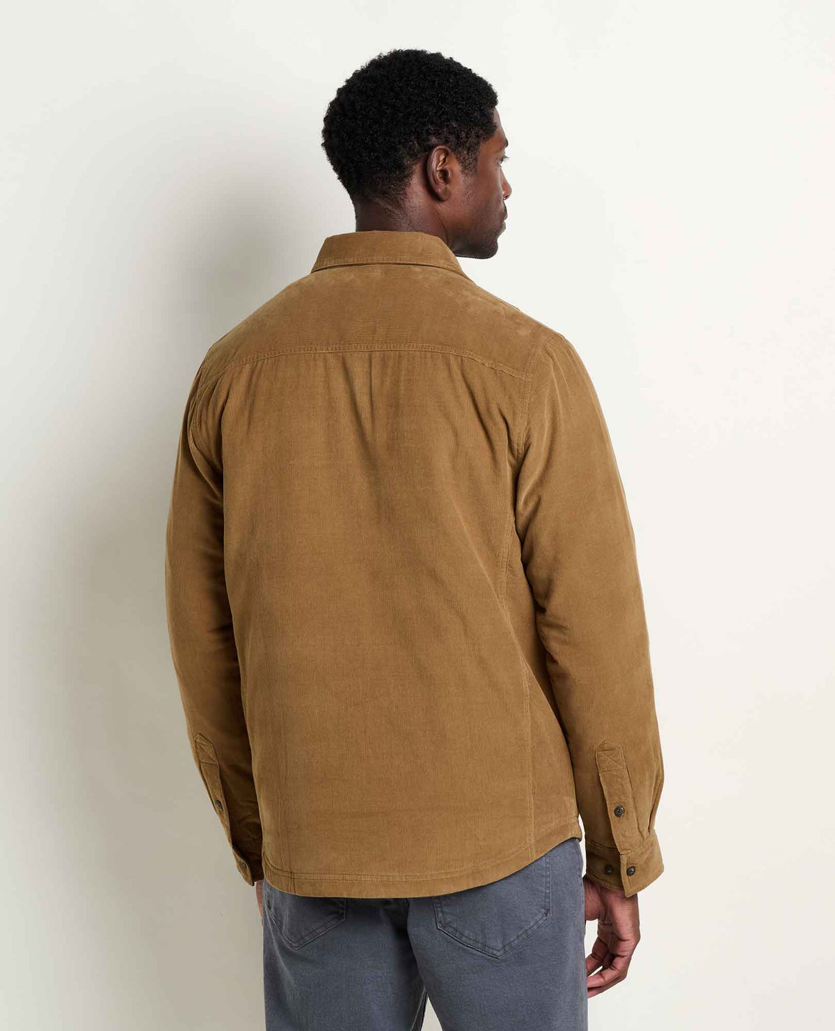 Pinevale Shirt Jacket - Honey Brown Cord (F26)