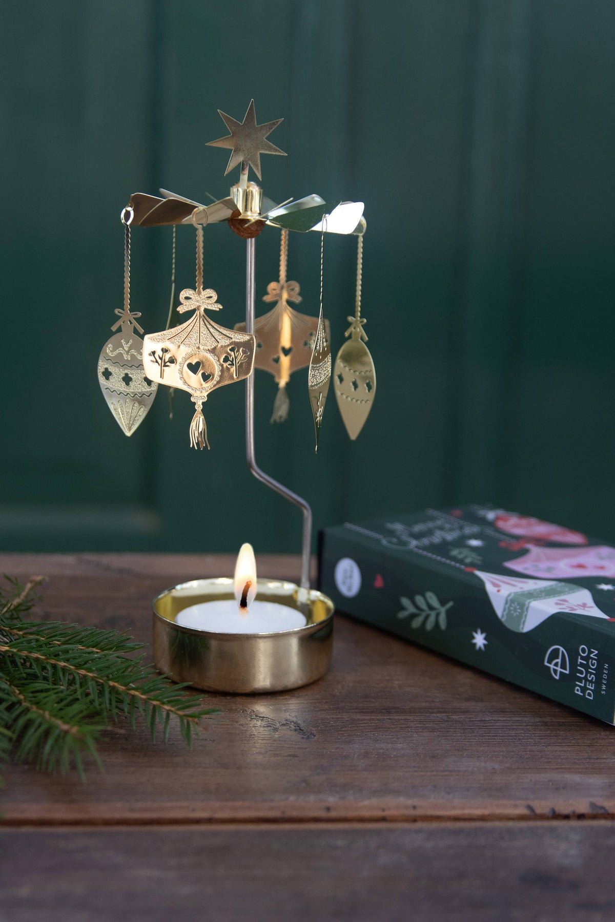 Ornaments Rotary Candleholder