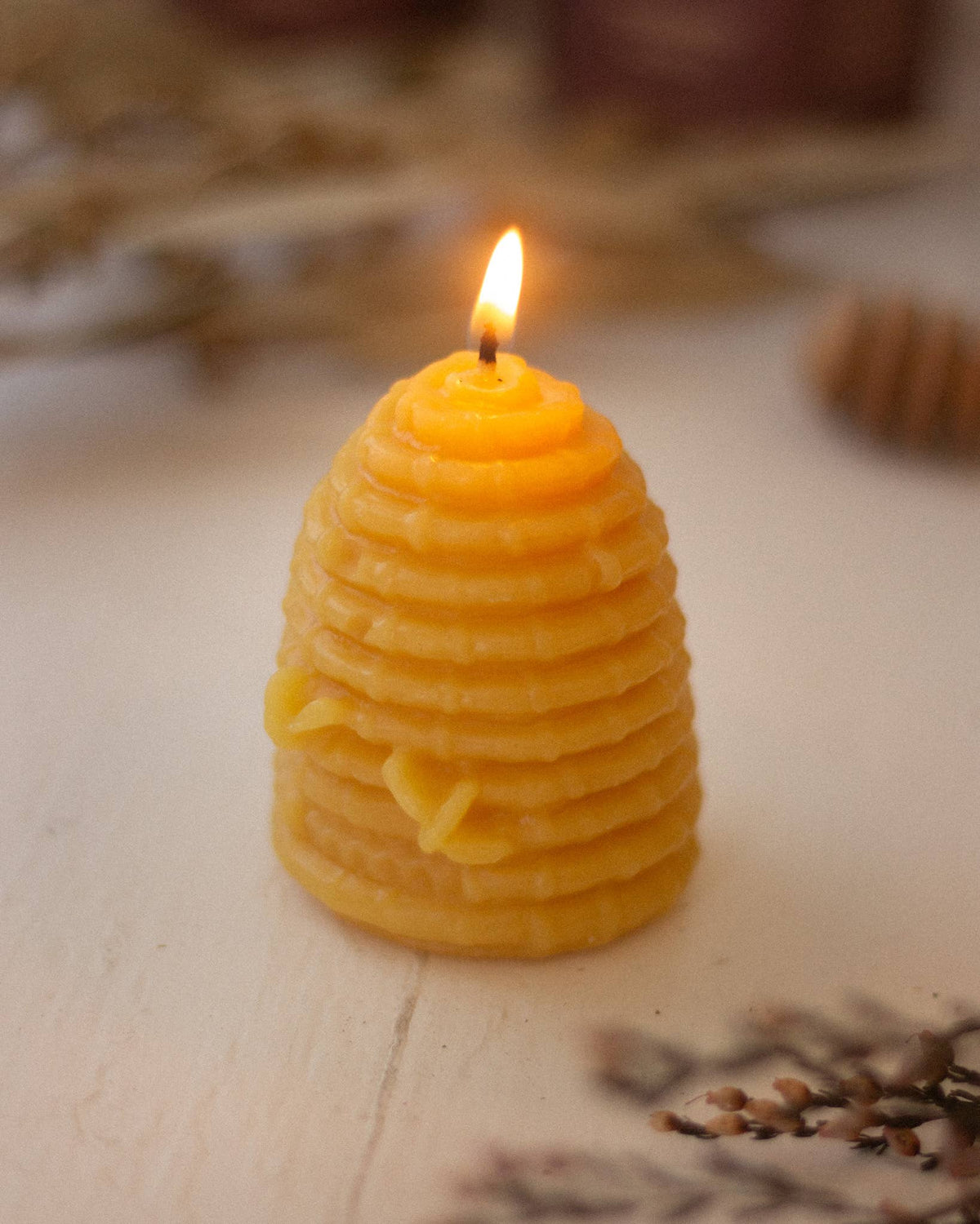 Bee Skep Candle