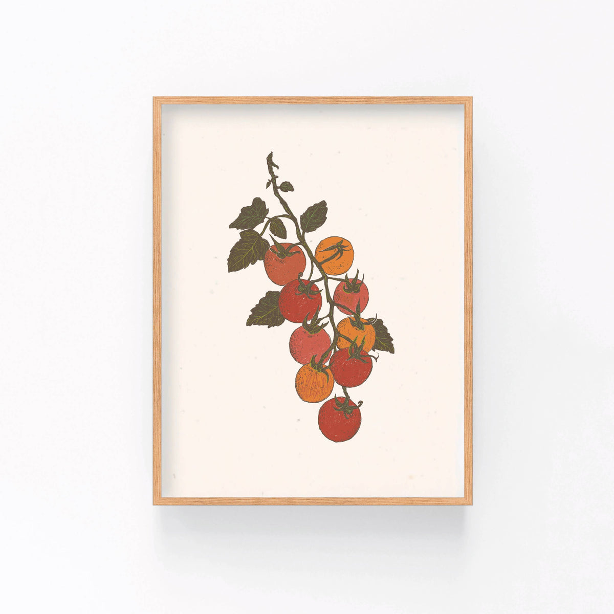 Tomato Vine Art Print: 8" x 10"