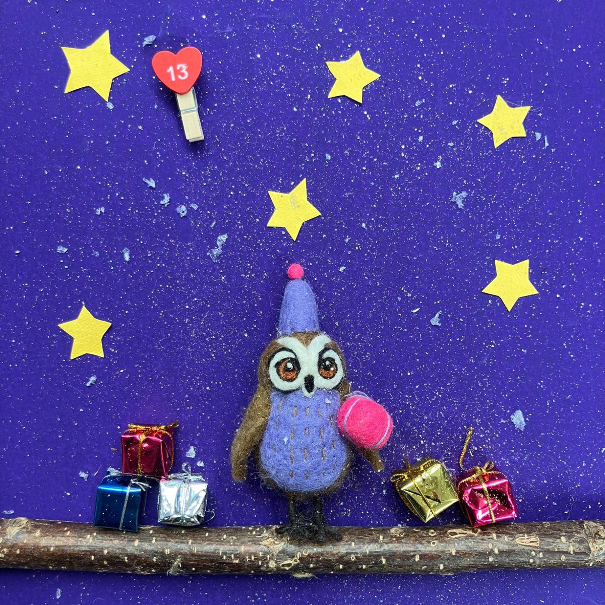Felt Hootie the Owl Ornament