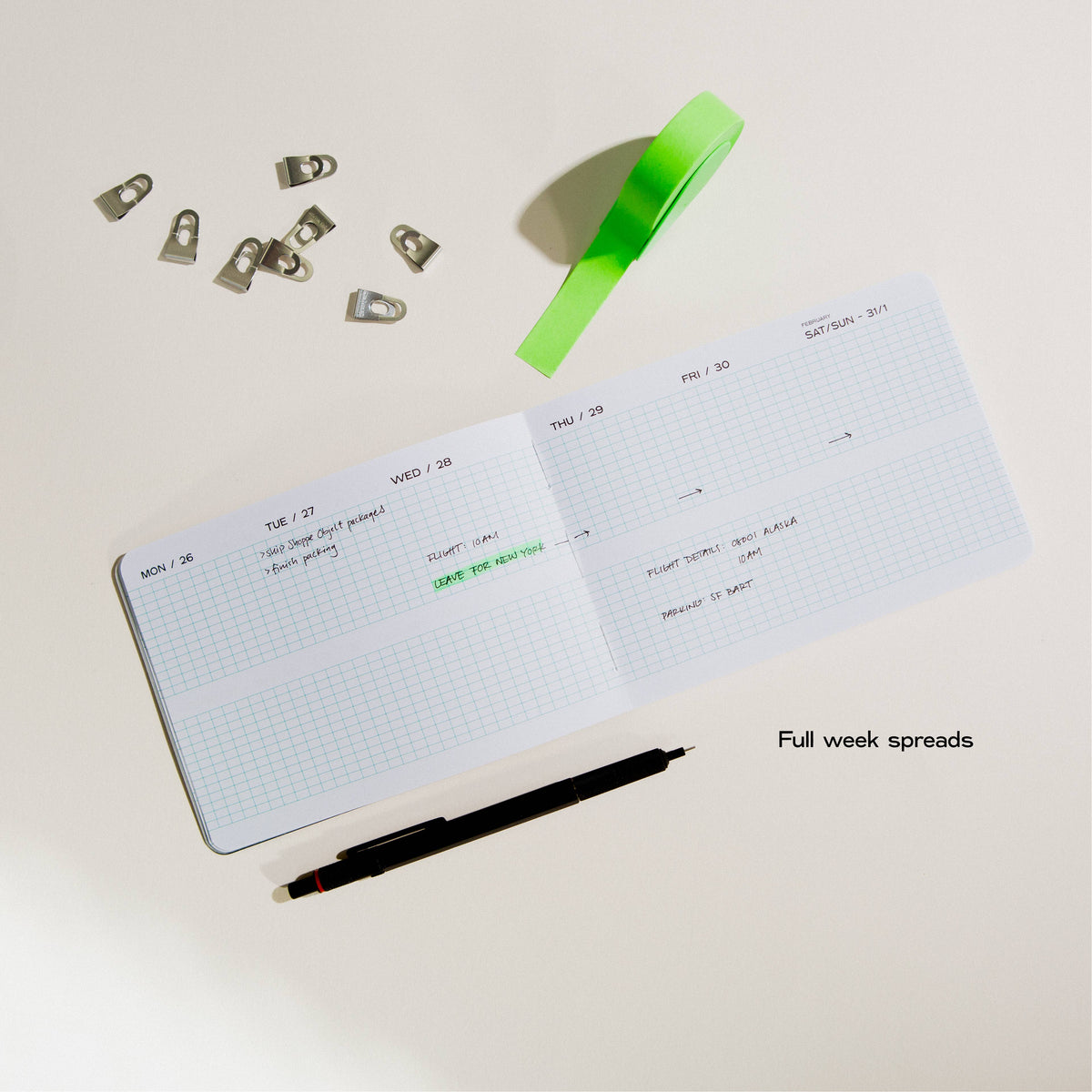 2026 Pocket Planner - Monthly & Weekly Planner