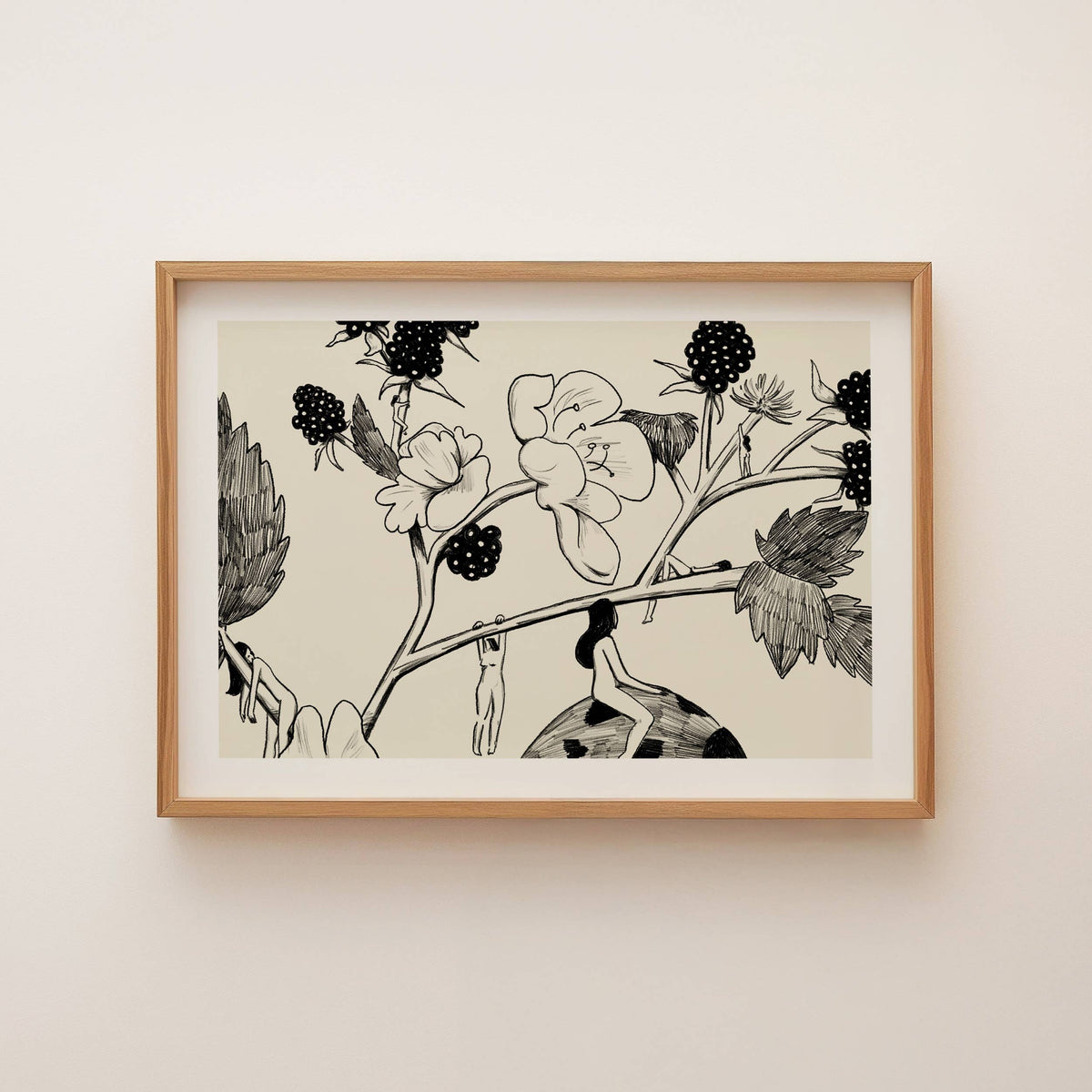 Spring Things – Nature Inspired Botanical Giclée Art Print: Medium