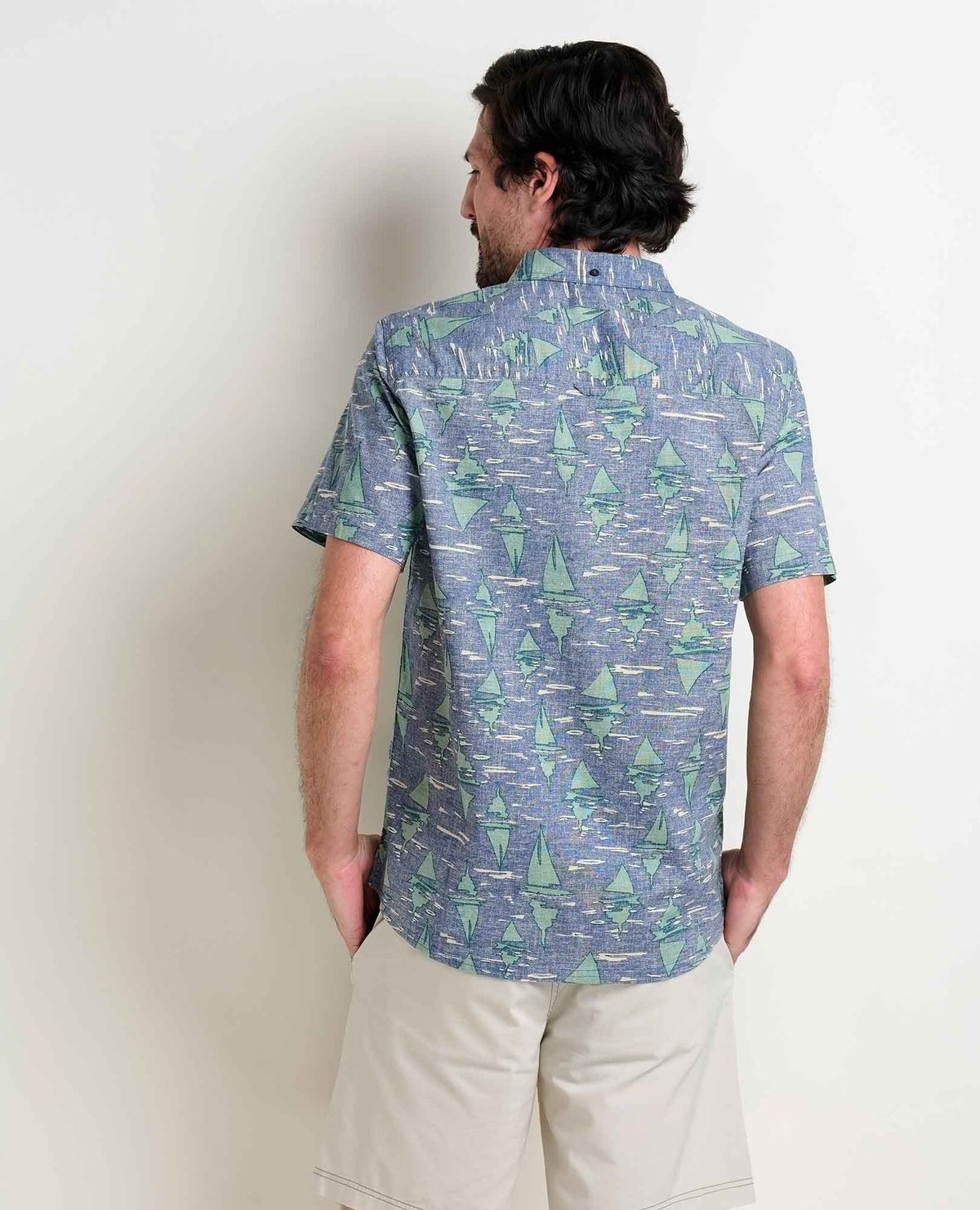 Mattock SS Shirt (Blue Shadow Print)