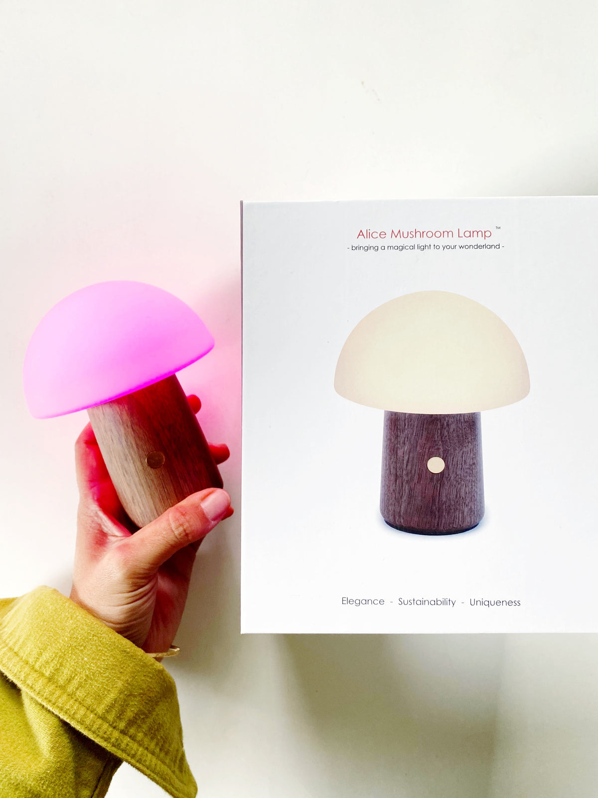 Ginkgo: Alice Mushroom Lamp (Large)