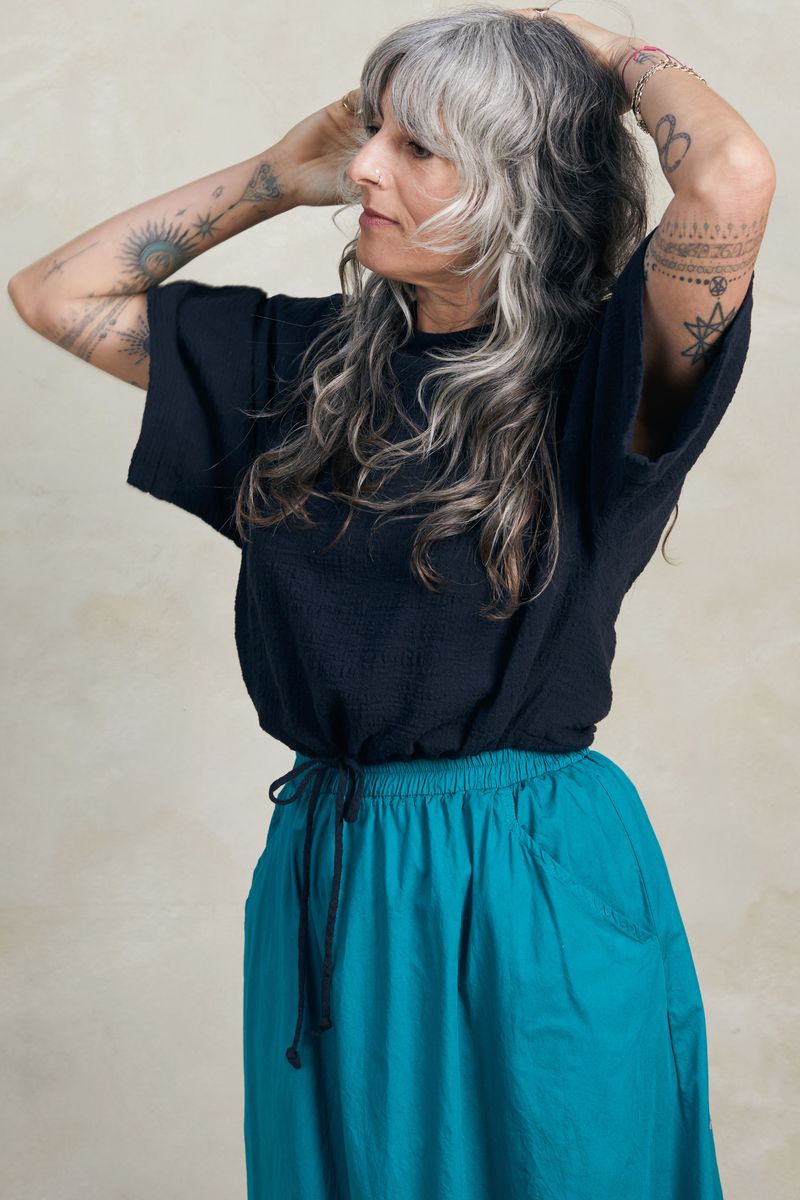 Anya Top Black