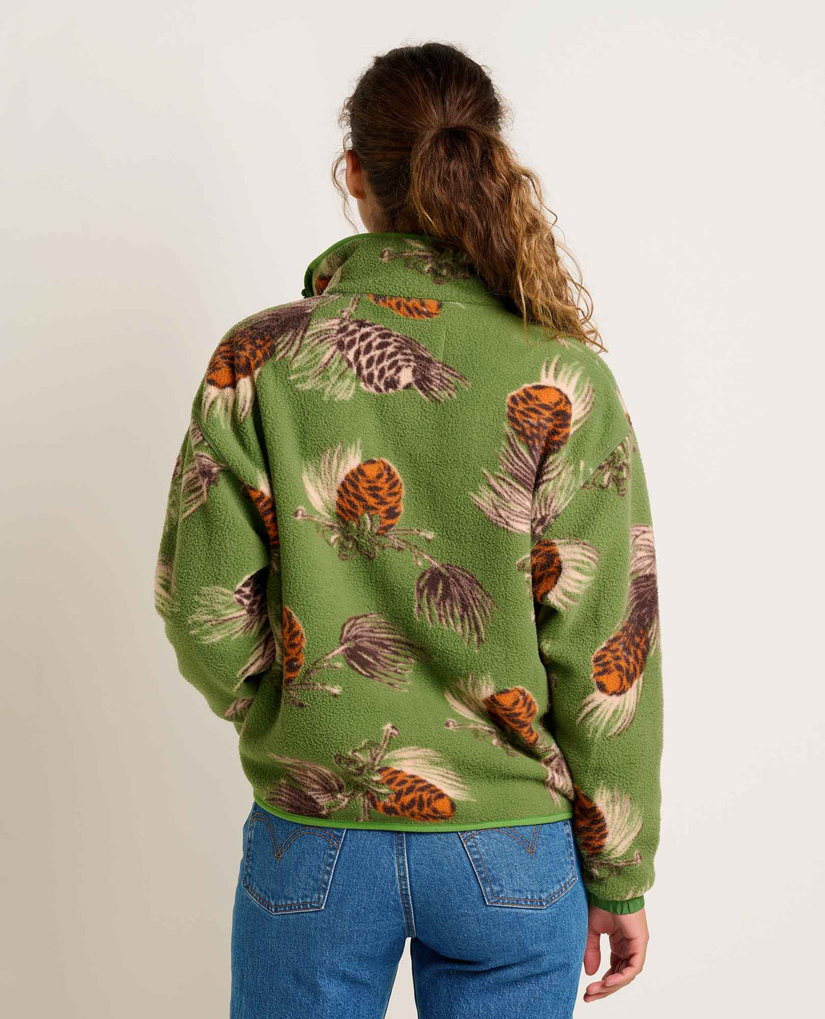 W’s Campo Fleece Jacket - Artichoke Pinecone Print