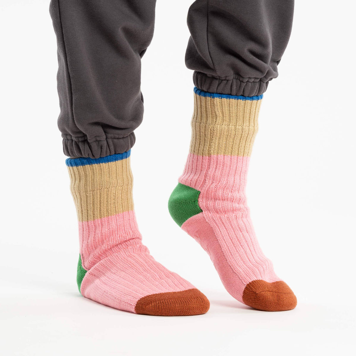 Minima House Socks: Pink (S/M)
