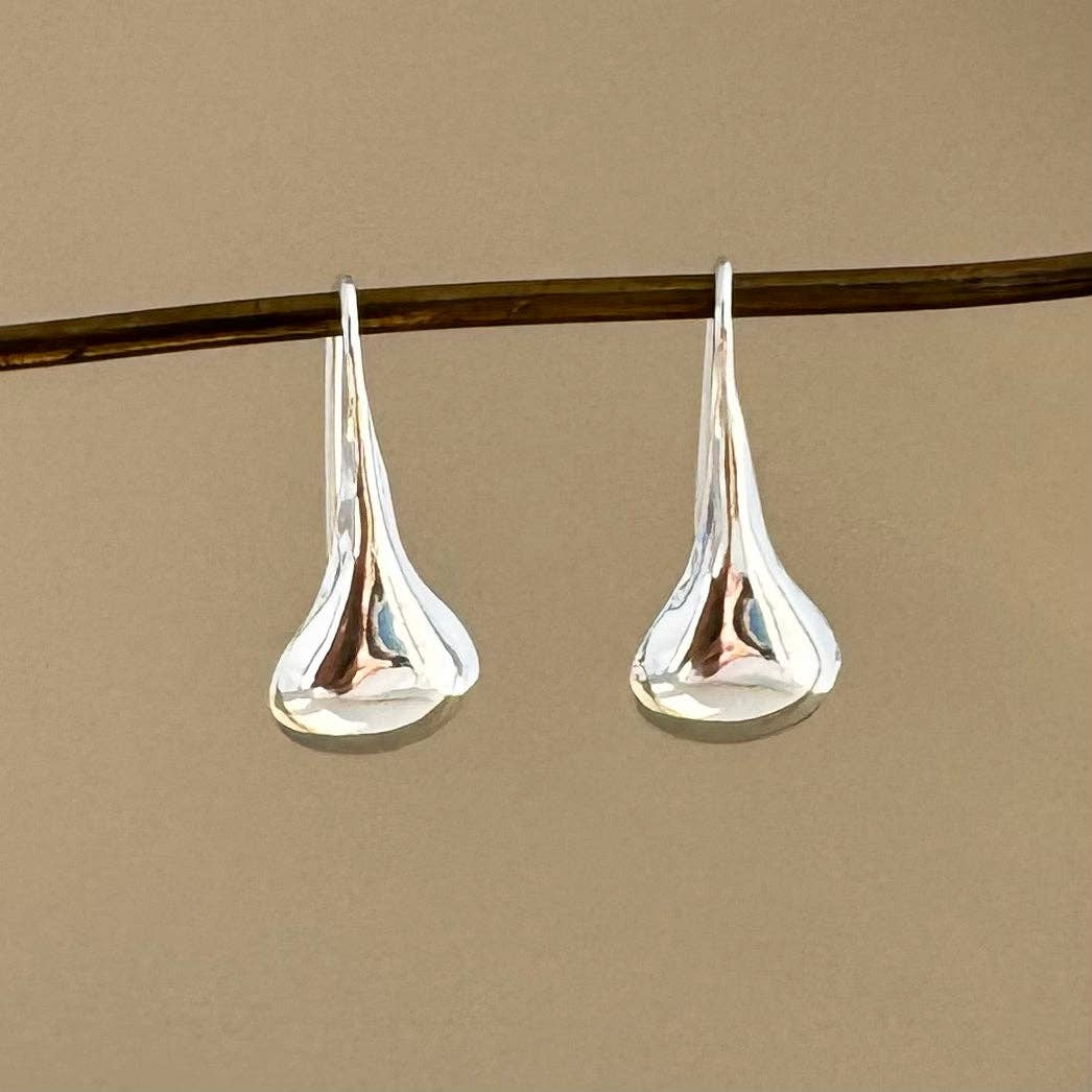 Silver Rain Earrings