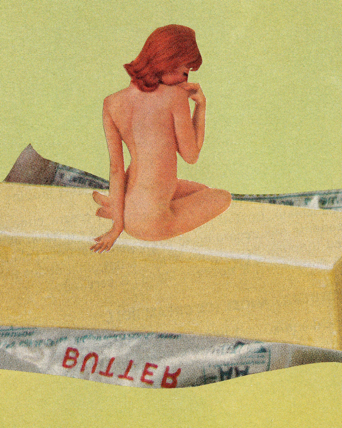 BUTTER Art Print