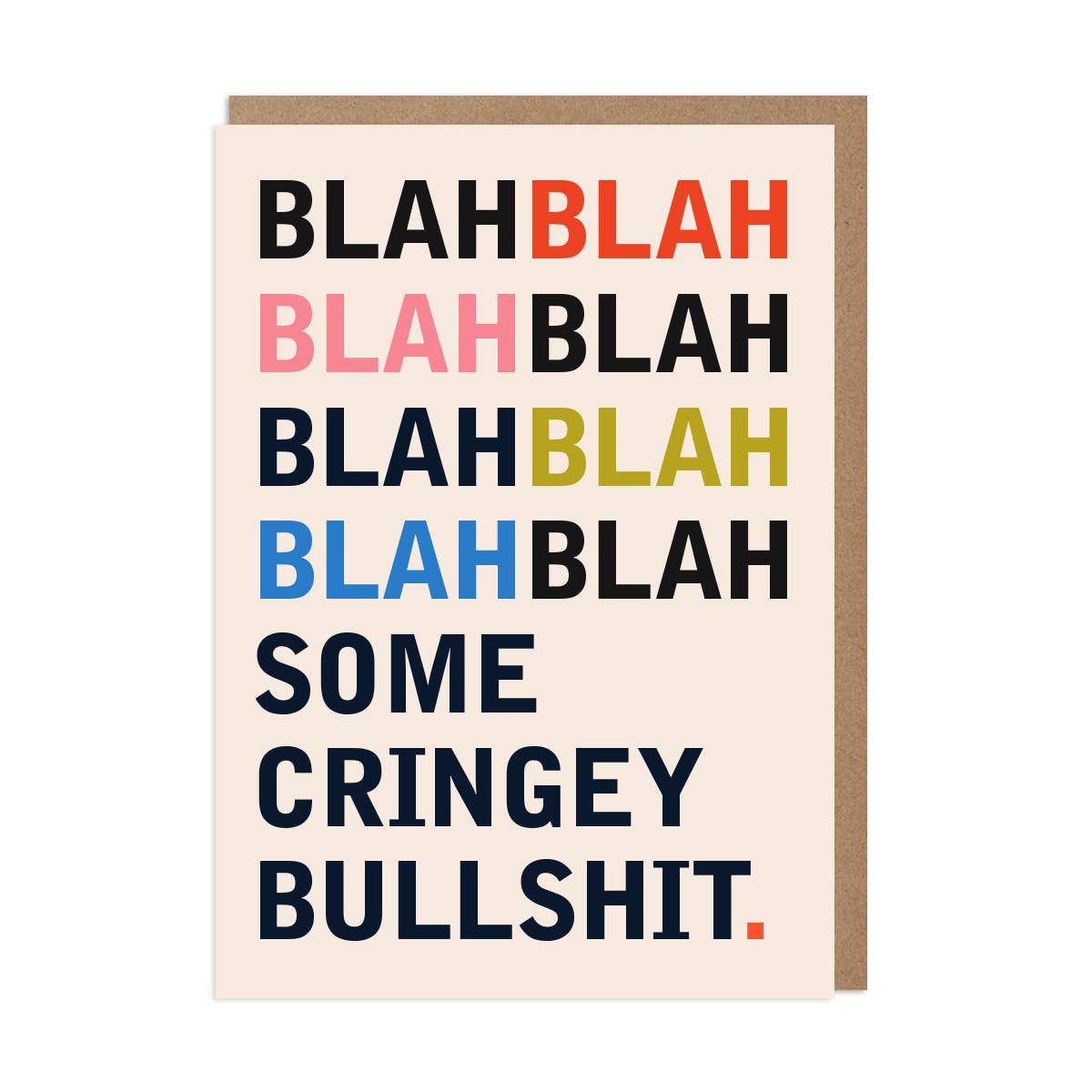Cringey Funny Multi Occasion Card: Bio Cello