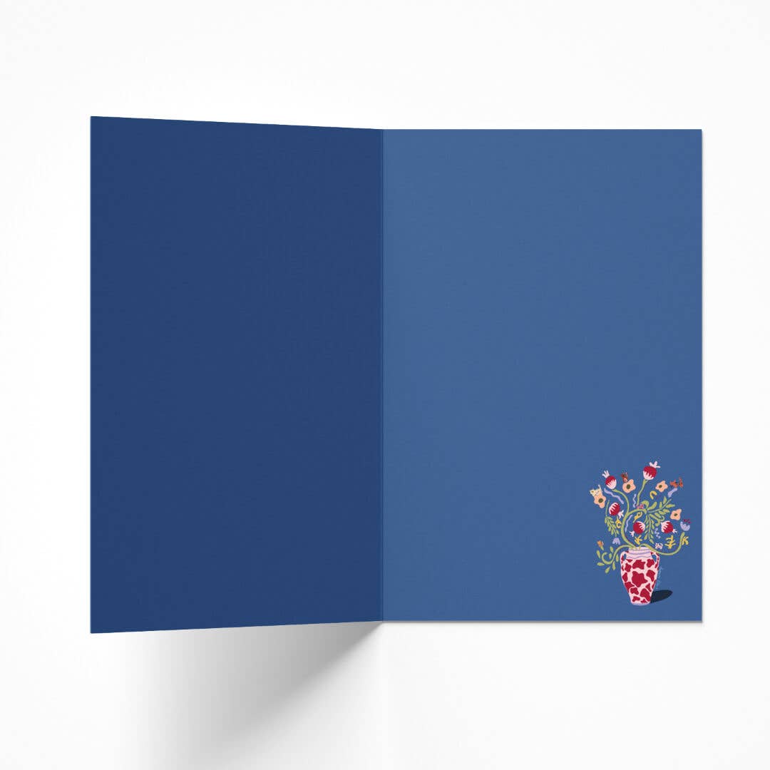 Birthday card - Cat bouquet