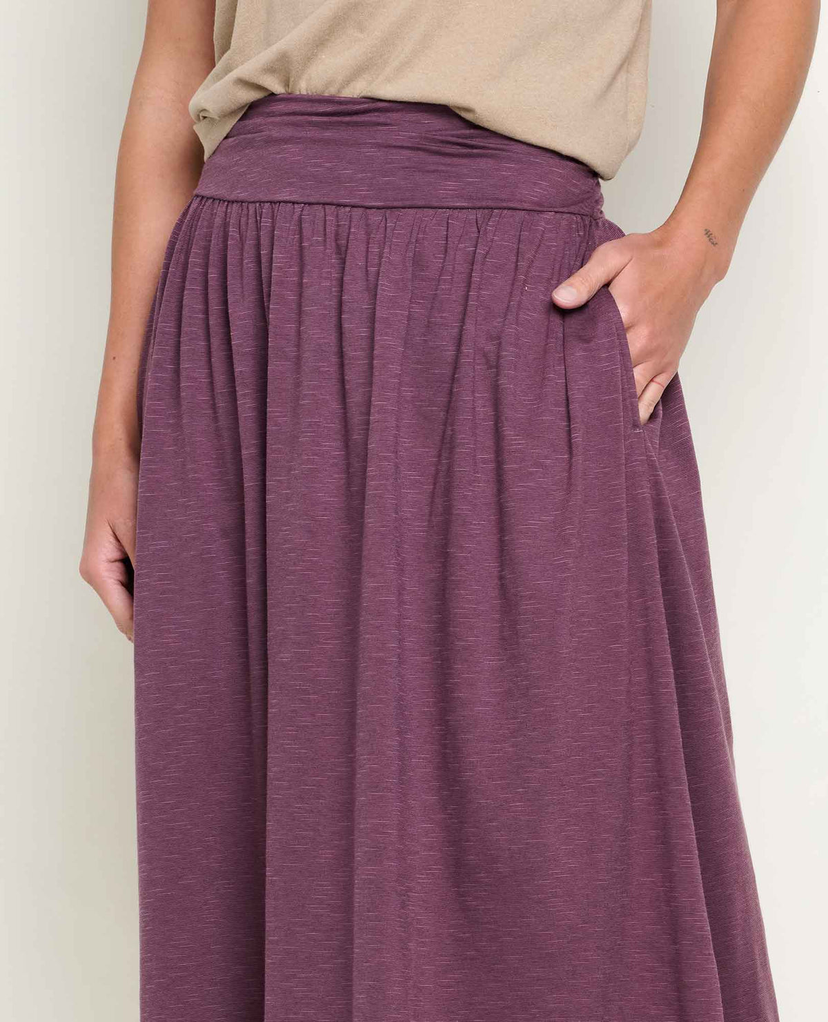 Chaka Midi Skirt - Huckleberry (F26)