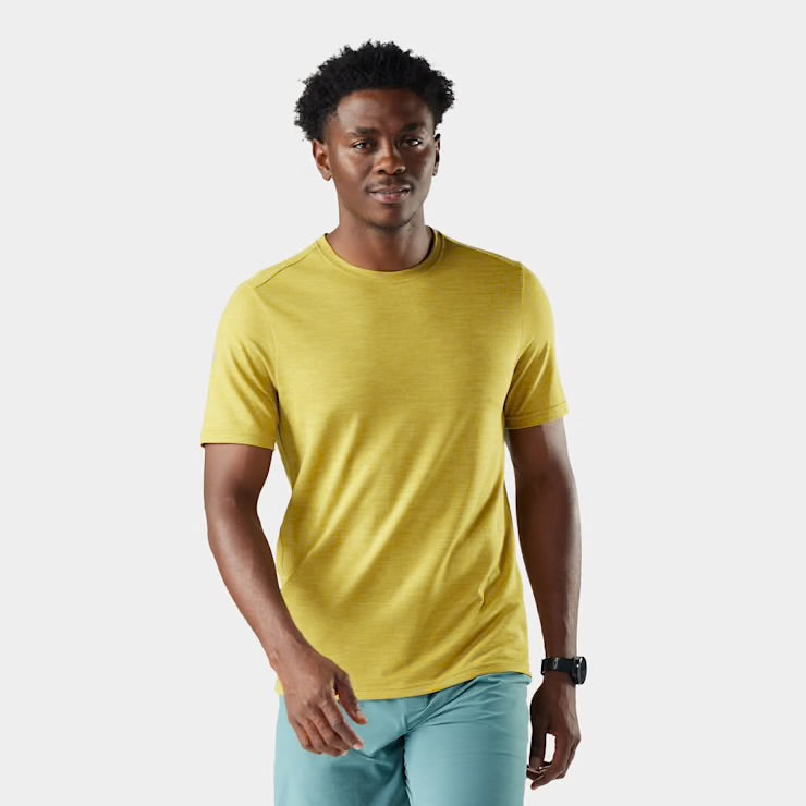 Active Short Sleeve - Bronze Olive Heather (Sp26)