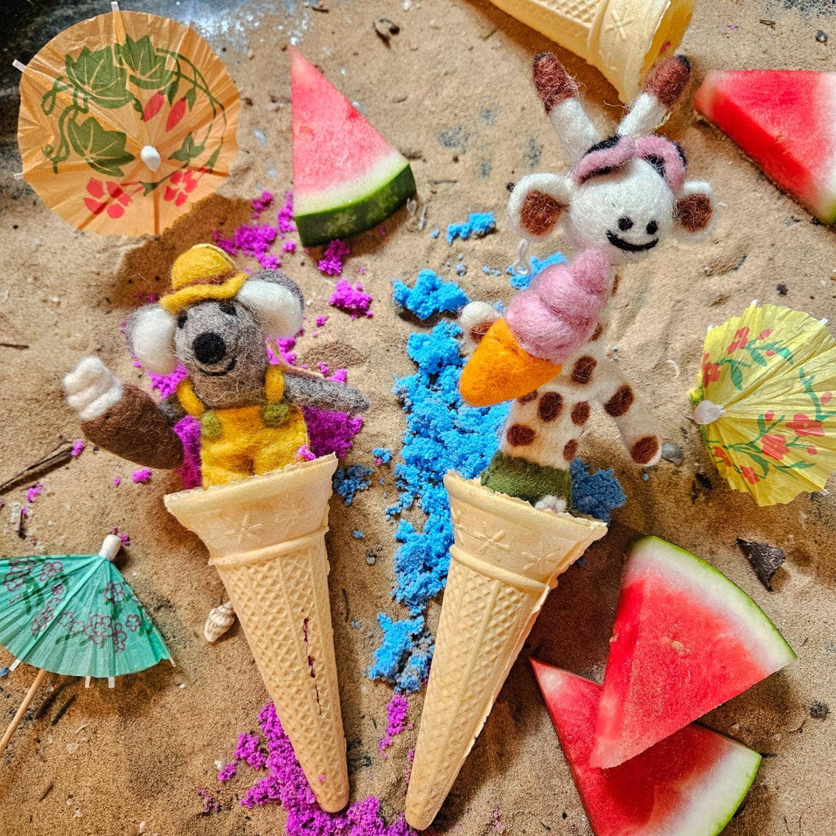 Felt Ginny the Giraffe Safari Ornament