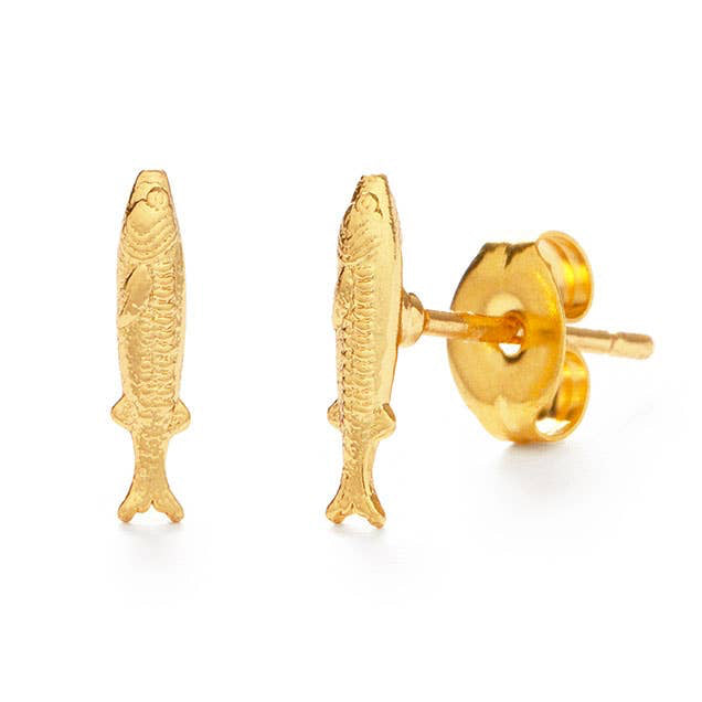 Teeny Fish Stud Earring SINGLE