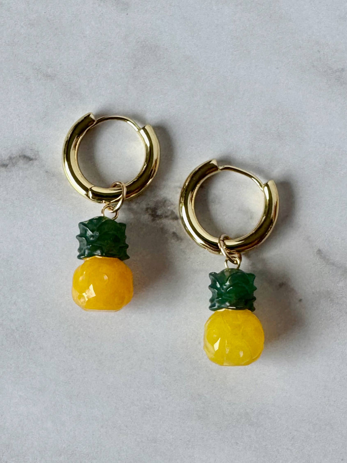 Lavinia Earrings: Pineapple