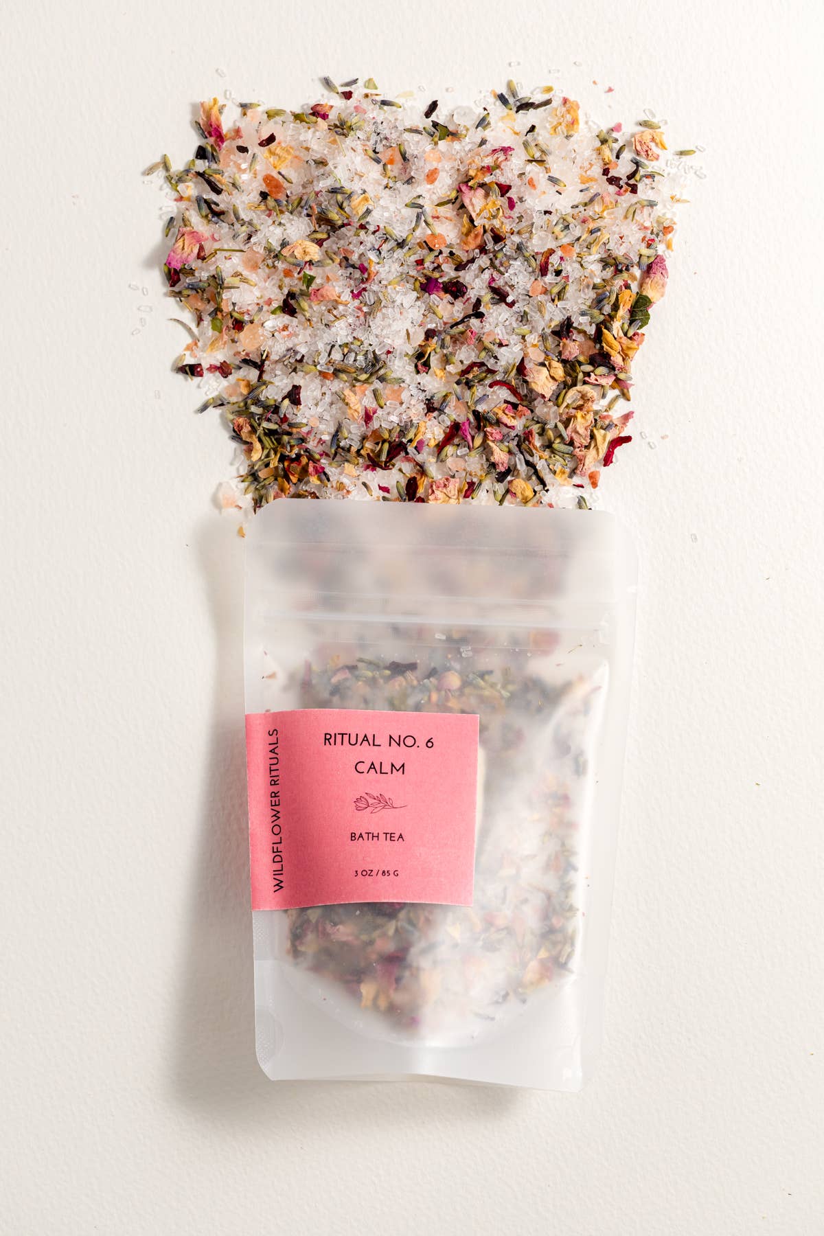Ritual No. 6 Calm Botanical Bath Tea - Lavender Rose