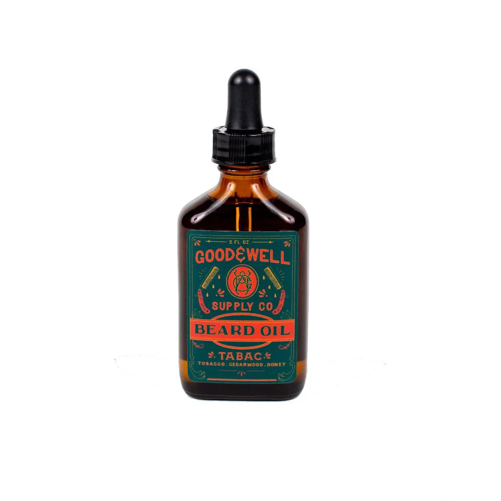 Good & Well Supply Co: Tabac Men's Beard Grooming Oil