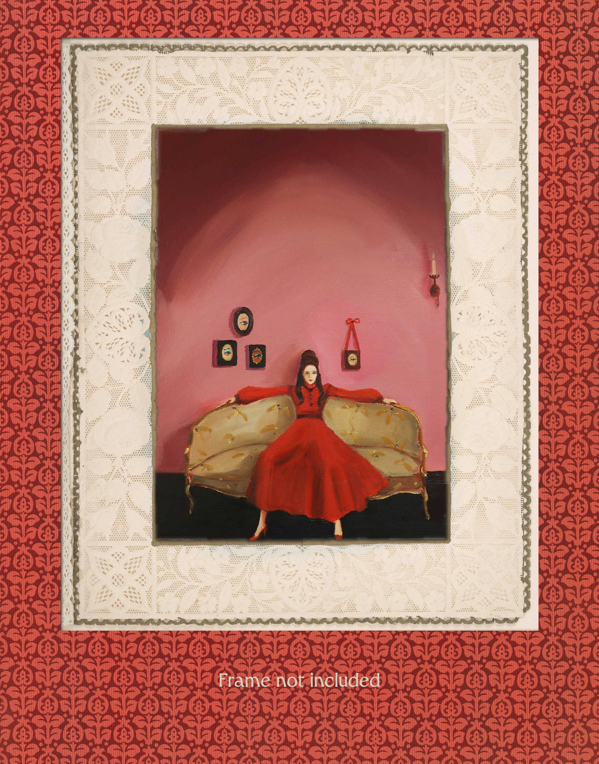 Unladylike. Fine Art Print. 8.5"x11"