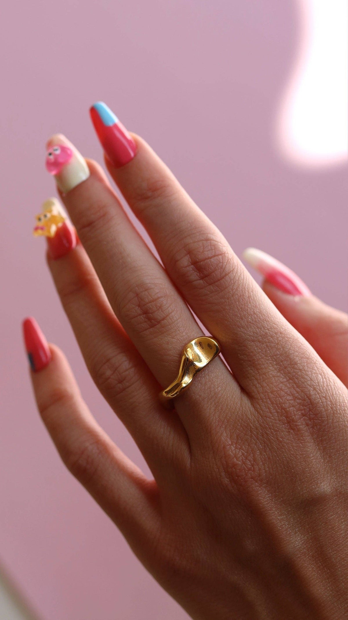 Bennett - Liquid Gold Ring