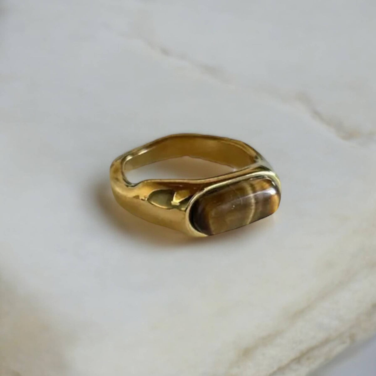 Leona Ring Tigers Eye
