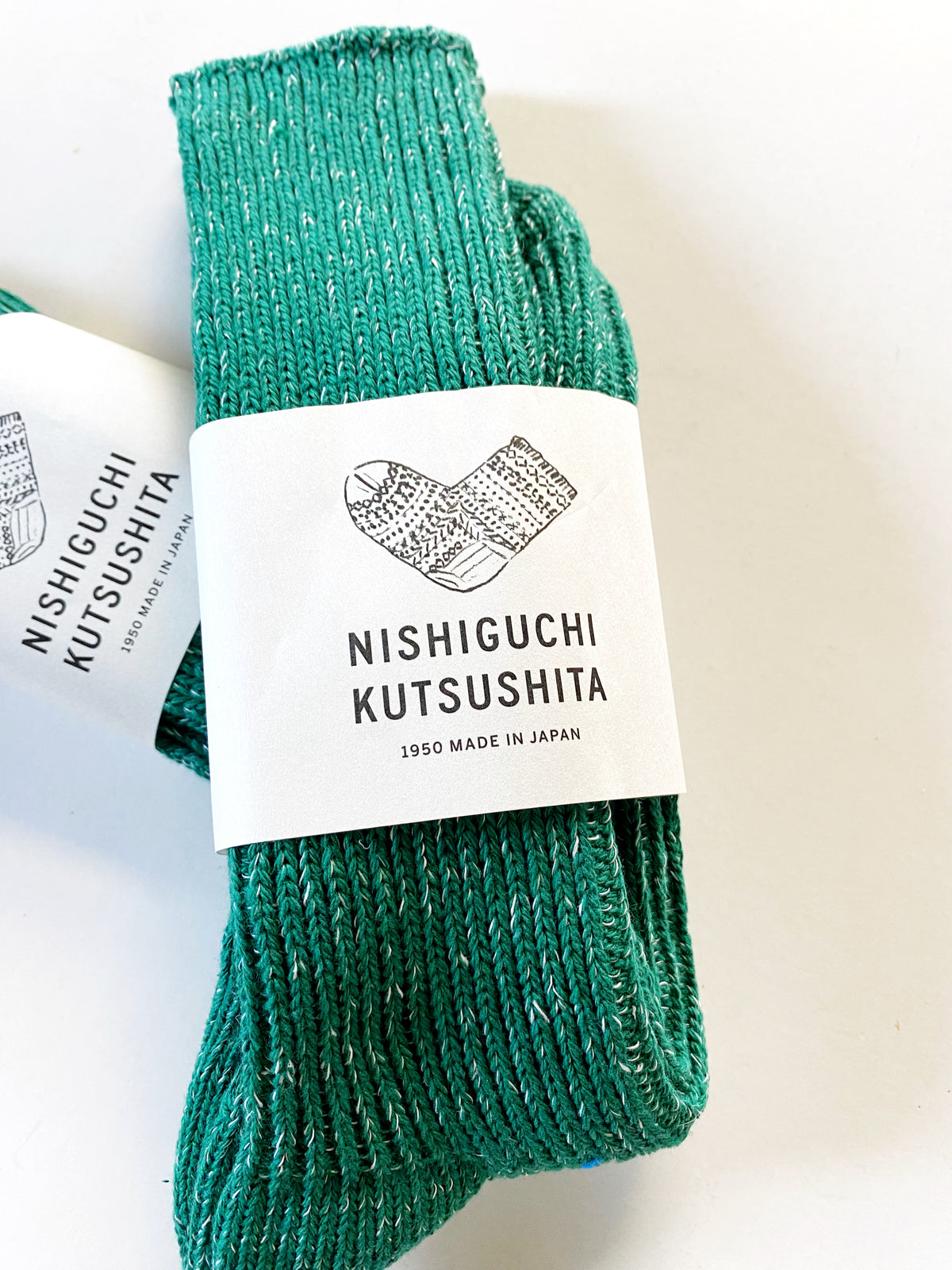 HEMP COTTON RIBBED SOCKS PARK GREEN