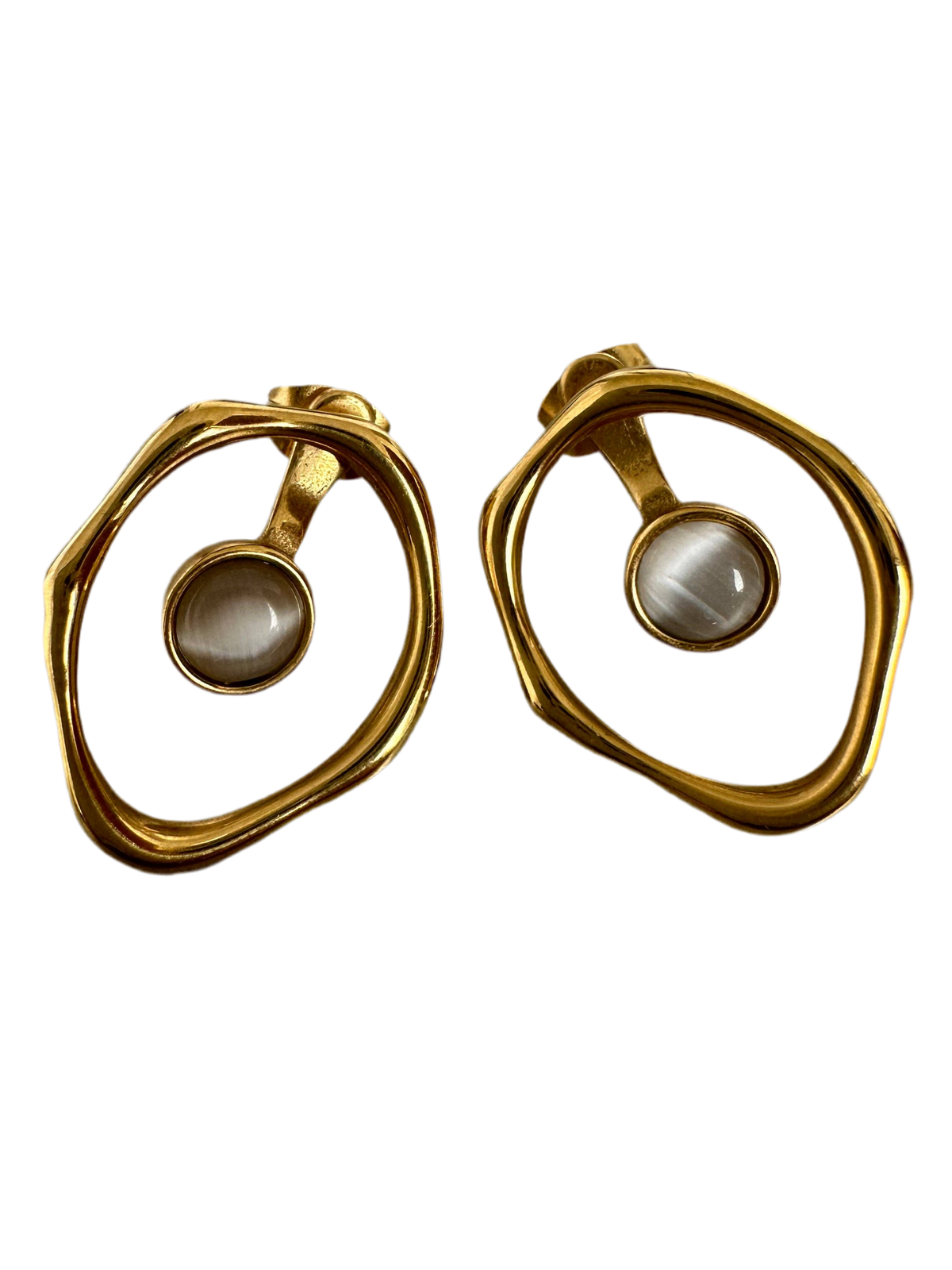 Hollow Stud Earrings