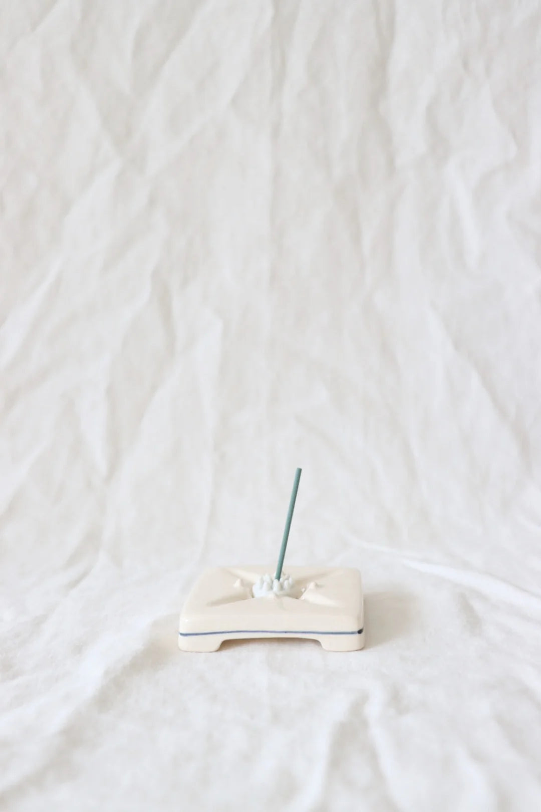 Porcelain Cat Incense Burner