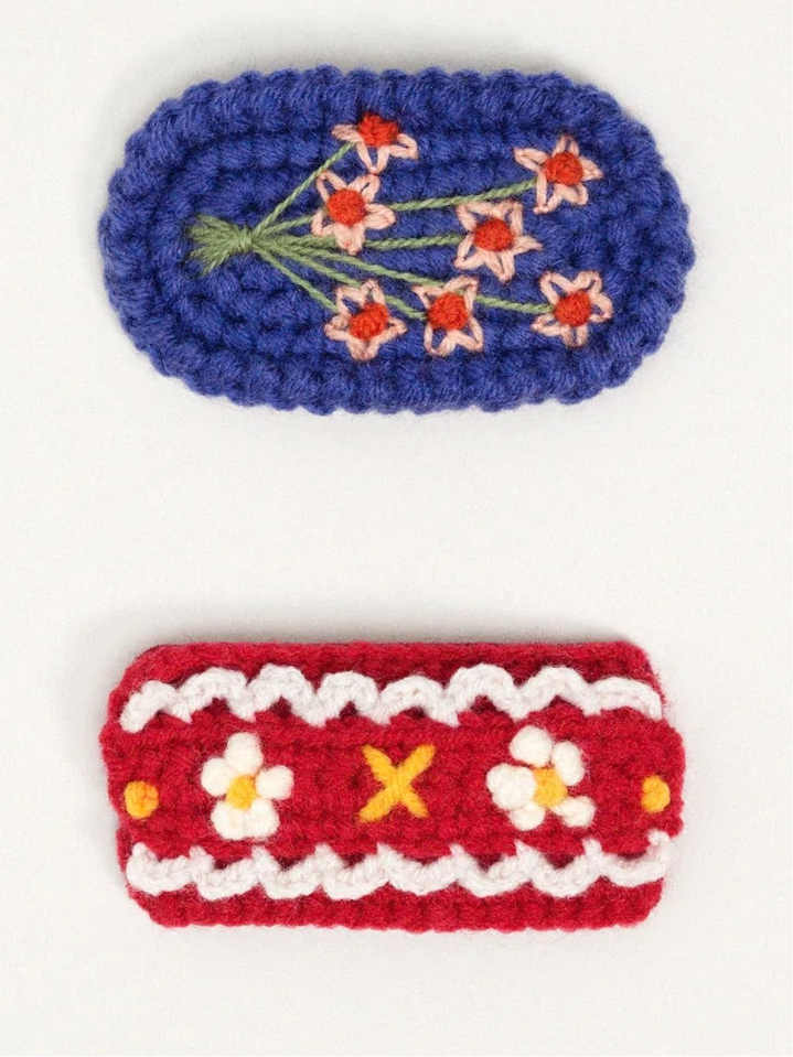 Polly Crochet Hair Clips SINGLE
