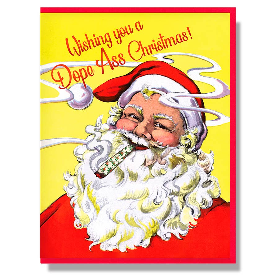 Wishing You A Dope Ass Christmas Card: Box of 6