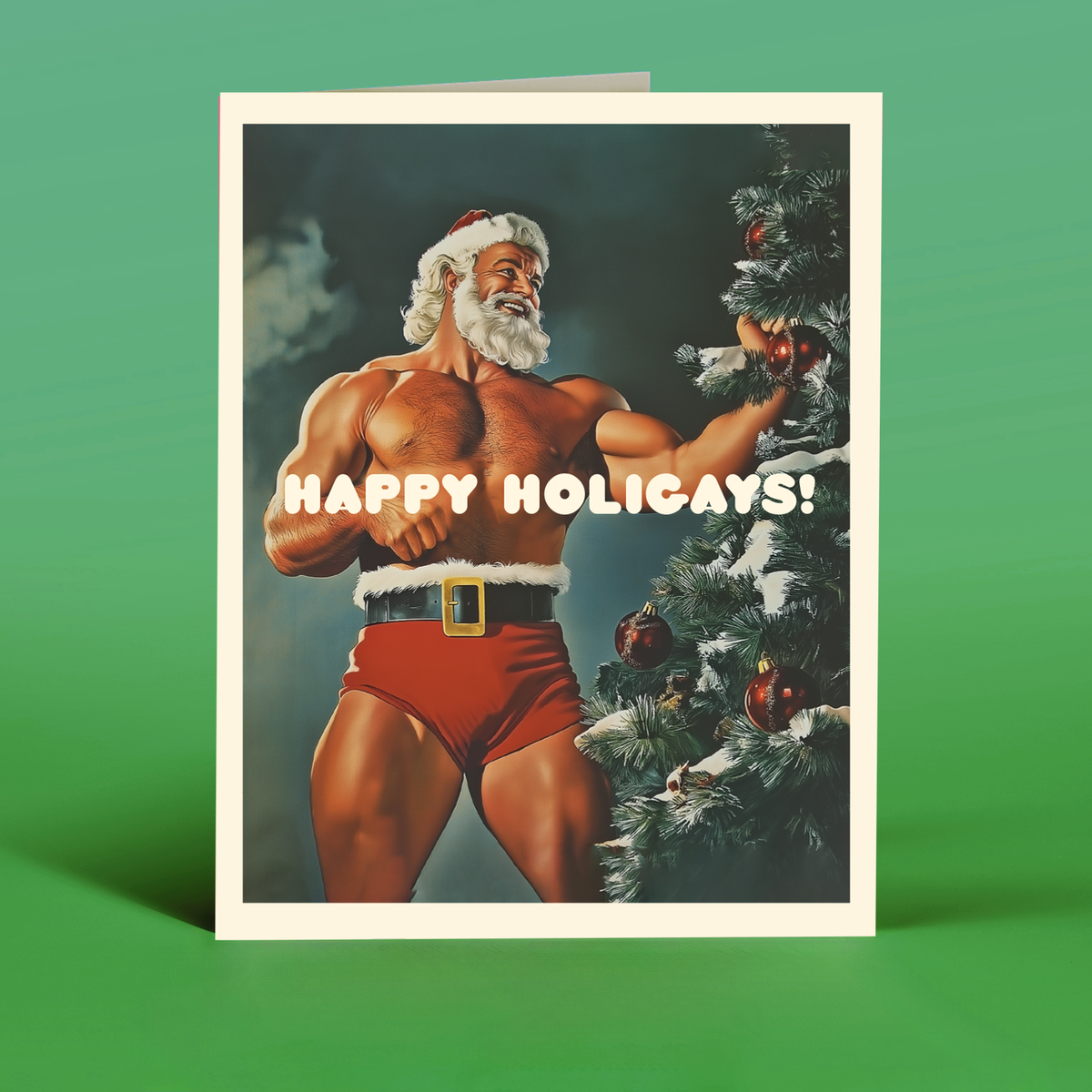 HAPPY HOLIGAYS! lgbtq christmas card