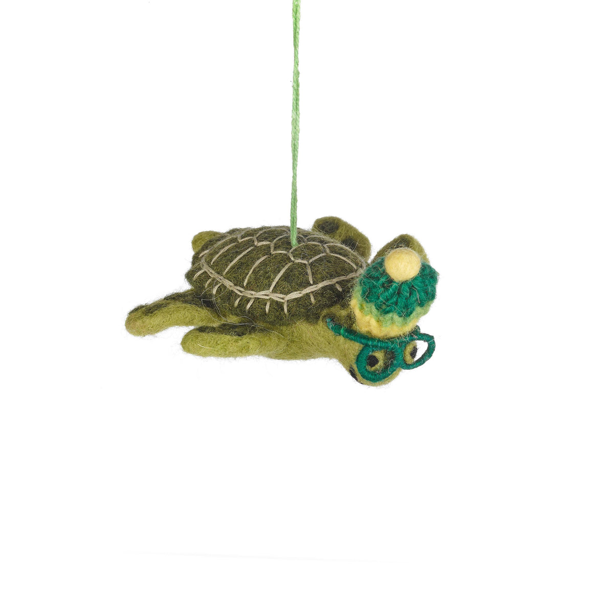 Felt Simon the Sea Turtle Ornament