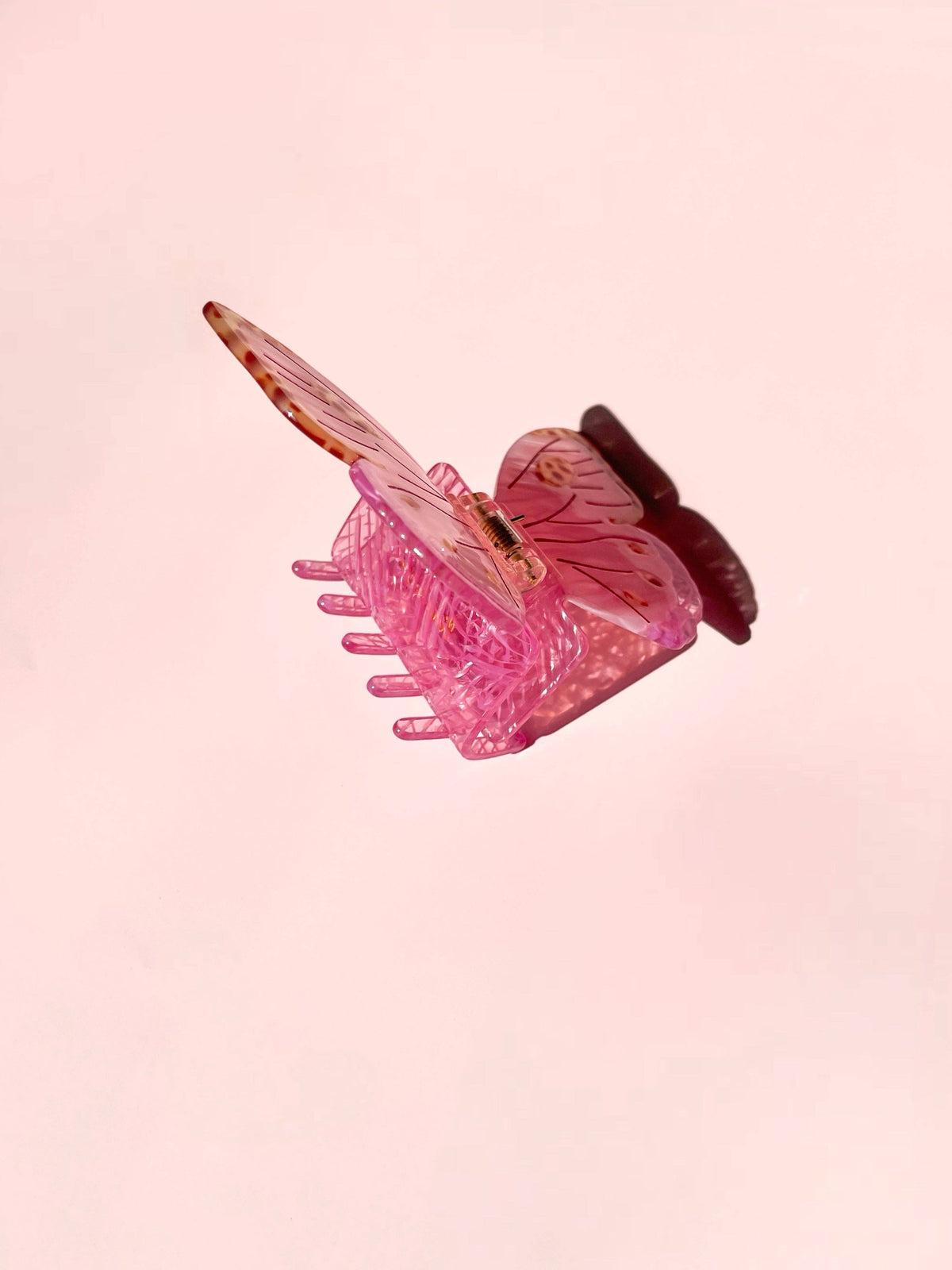 Butterfly Claw Clip // Cellulose Acetate: Tortoise