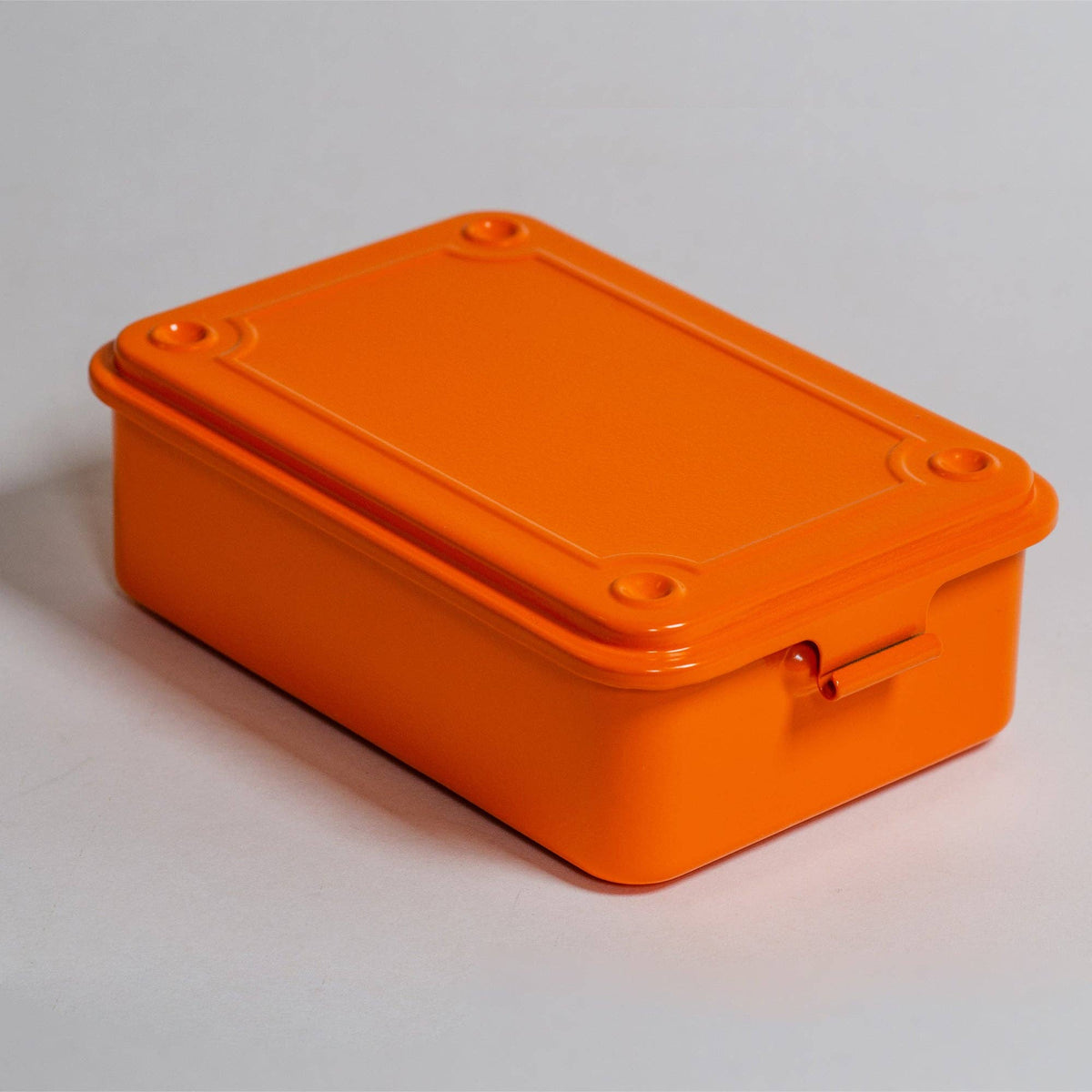 Toyo - Steel Stackable Storage Box T-150: AMEICO Orange