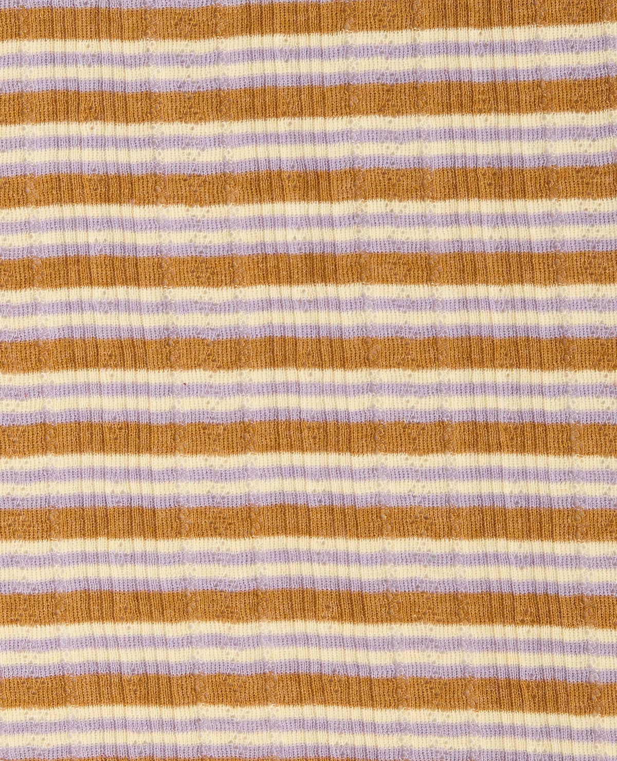 W’s Foothill Pointelle LS Crew - Kelp Stripe
