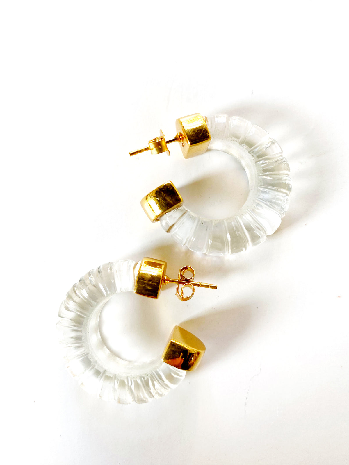 ESME EARRINGS CLEAR