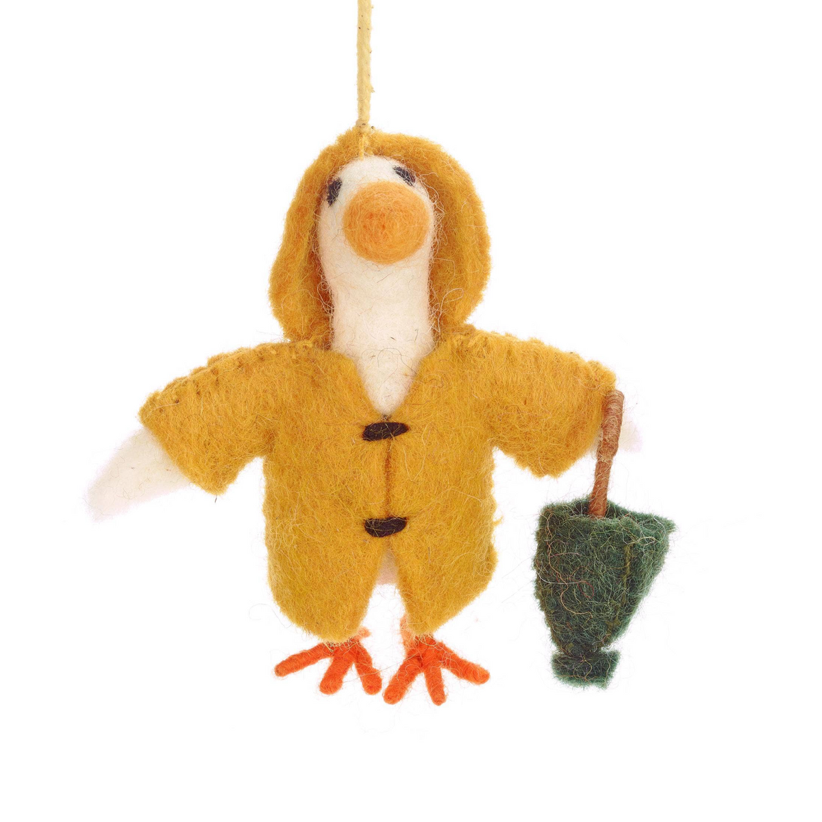 Felt Puddles the Goose Ornament