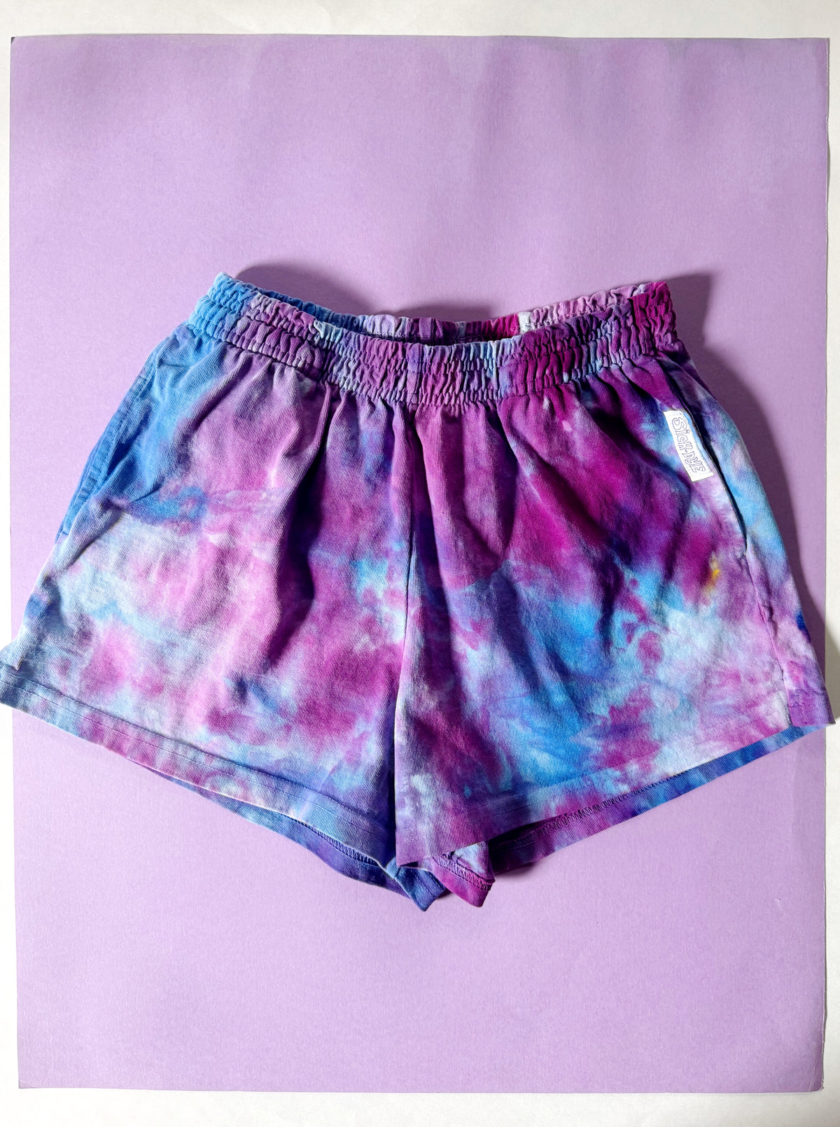 Sick Dye Shorts (Blue Tie Dye)